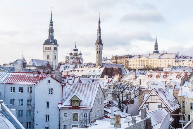 Tallin, hlavní město Estonska