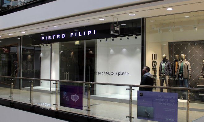 Zkrachovalou Pietro Filipi koupila společnost vlastnící Trenýrkárnu