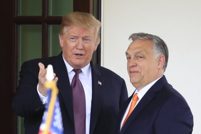 Donald Trump a Viktor Orbán na snímku z roku 2019