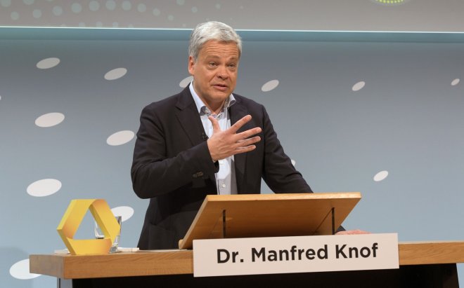 Šéf německé Commerzbank Manfred Knof