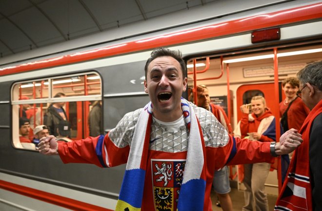 Čeští fanoušci slavili vítězství nad USA