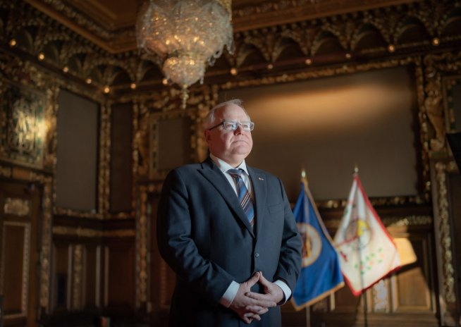 Guvernér Minnesoty Tim Walz