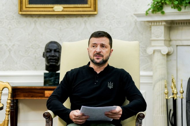 Ukrajinský prezident Volodymyr Zelenskyj