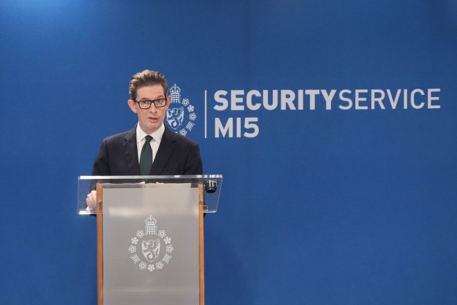 Ředitel britské kontrarozvědky MI5 Ken McCallum