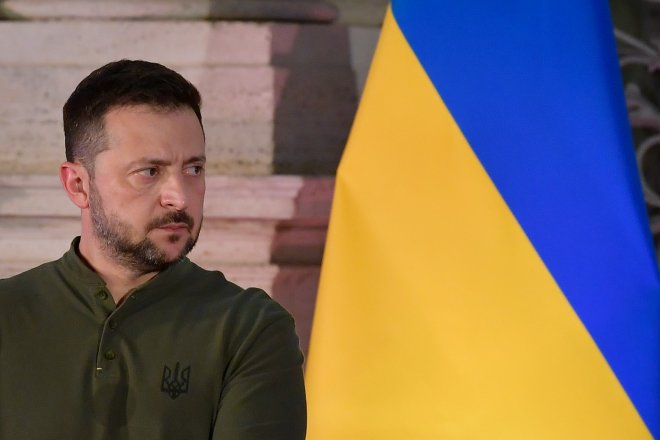 Ukrajinský prezident Volodymyr Zelenskyj