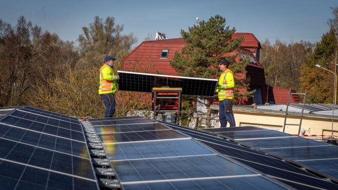 Instalace solárních panelů