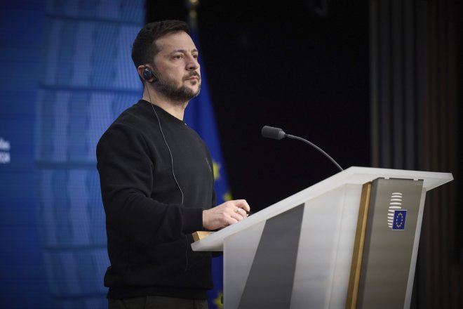 Ukrajinský prezident Volodymyr Zelenskyj