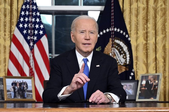 Americký prezident Joe Biden přednesl svůj poslední projev