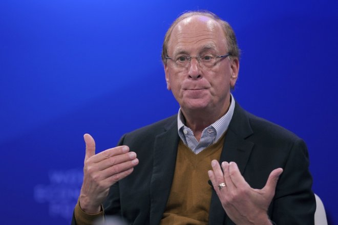 Šéf americké investiční společnosti BlackRock Larry Fink