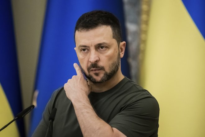 Ukrajinský prezident Volodymyr Zelenskyj