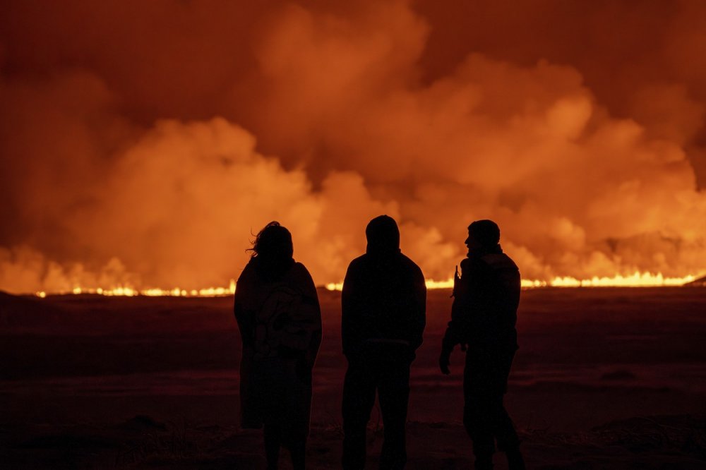 Sopečná erupce na Islandu