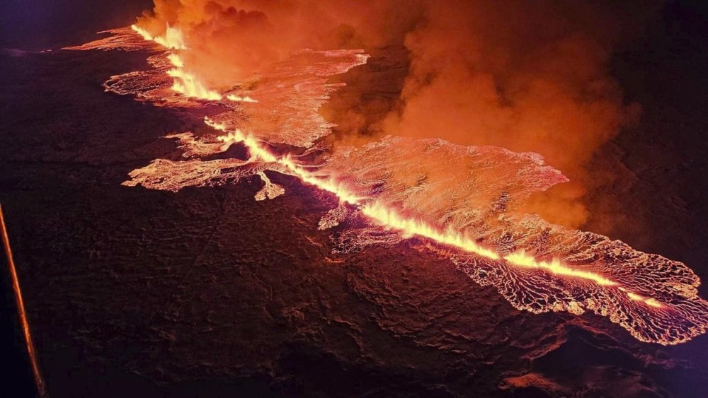 Sopečná erupce na Islandu