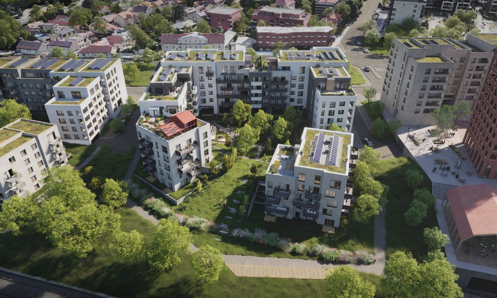 Skanska Residential postaví v Praze Modřanech dalších 126 bytů za více než miliardu korun. 