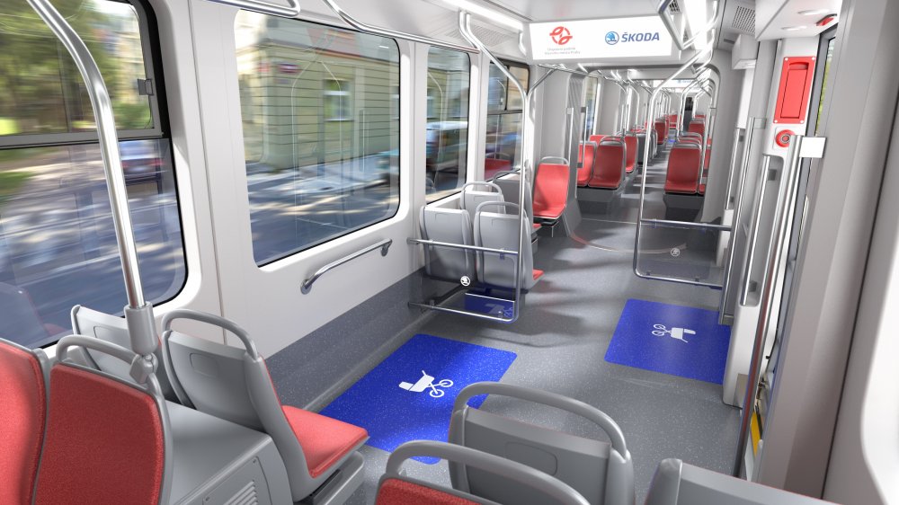 Nové tramvaje Škoda ForCity Plus 52T vyjedou v Praze poprvé v roce 2025