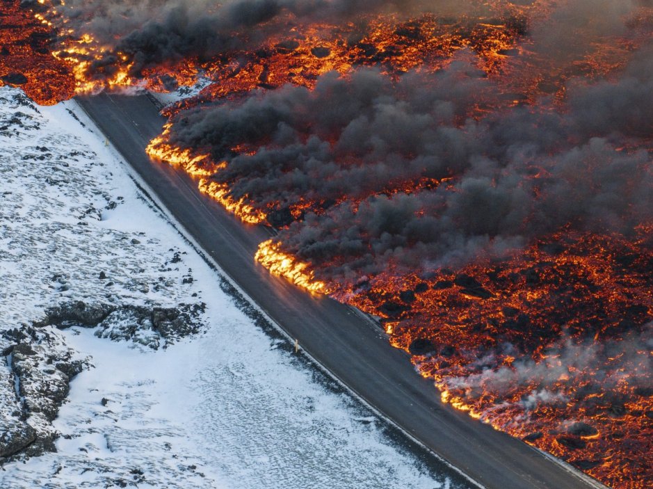 Na části Islandu po erupci stále neteče teplá voda, místy jsou i výpadky proudu