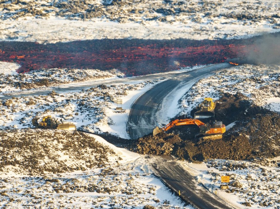 Na části Islandu po erupci stále neteče teplá voda, místy jsou i výpadky proudu