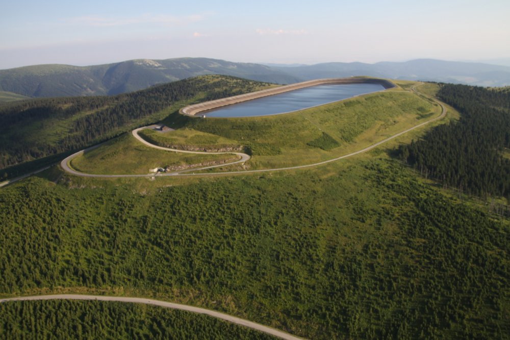 Vodní přečerpávací elektrárna Dlouhé stráně na Šumpersku