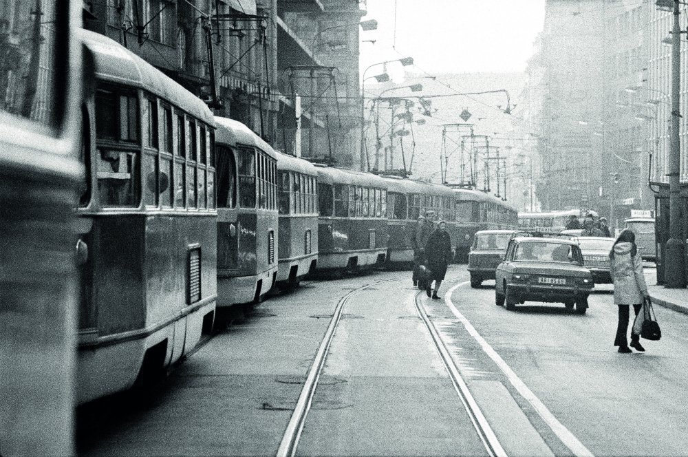 V centru docházelo k nepřehledným dopravním situacím