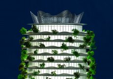 Aktuální návrh Centra Nového Žižkova s unikátní rozvlněnou věží od architektky Evy Jiřičné