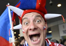 Čeští fanoušci slavili vítězství nad Švédském a postup do finále hokejového MS