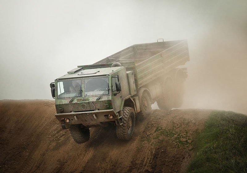 Příklad produkce kopřivnické Tatra Trucks