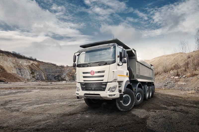 Příklad produkce kopřivnické Tatra Trucks