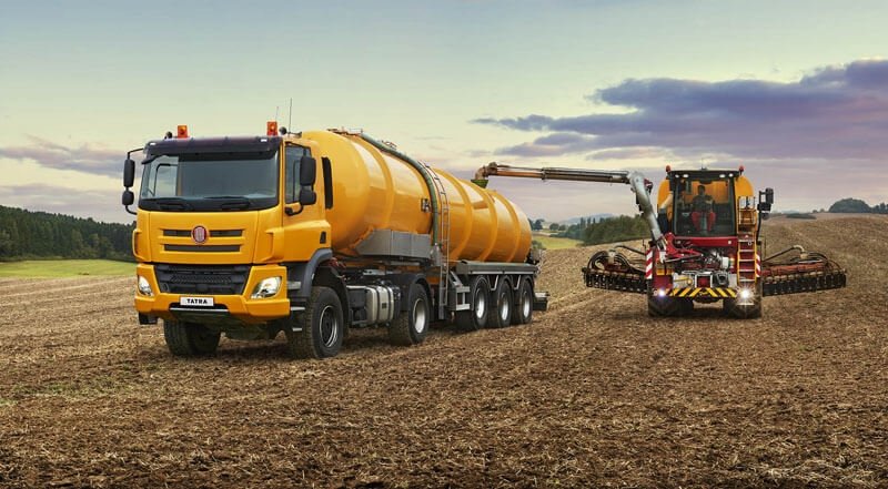 Příklad produkce kopřivnické Tatra Trucks