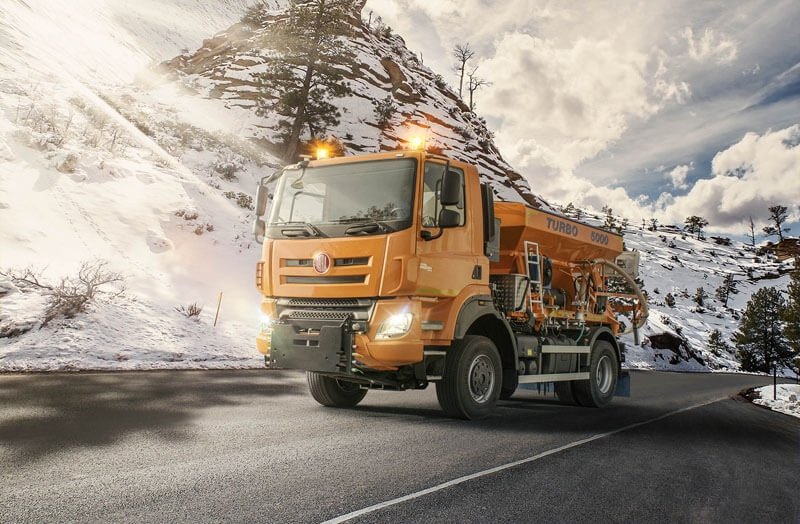 Příklad produkce kopřivnické Tatra Trucks