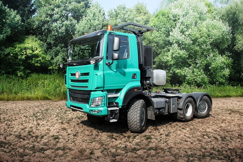 Příklad produkce kopřivnické Tatra Trucks