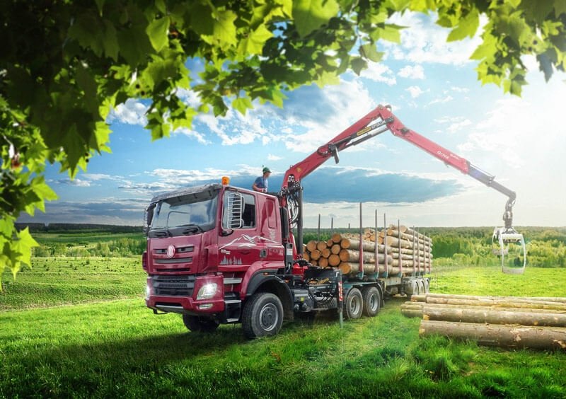 Příklad produkce kopřivnické Tatra Trucks