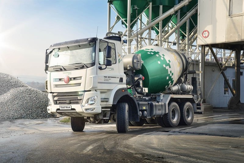 Příklad produkce kopřivnické Tatra Trucks