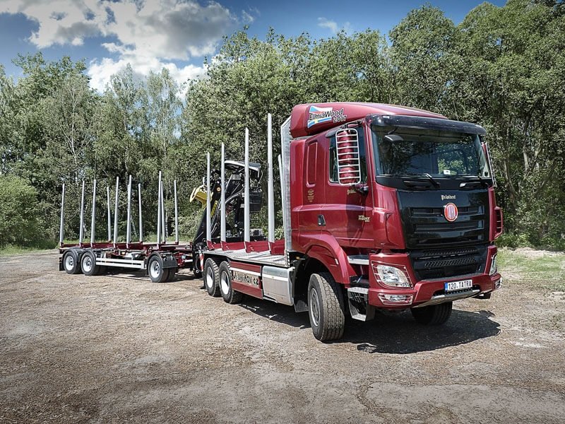 Příklad produkce kopřivnické Tatra Trucks