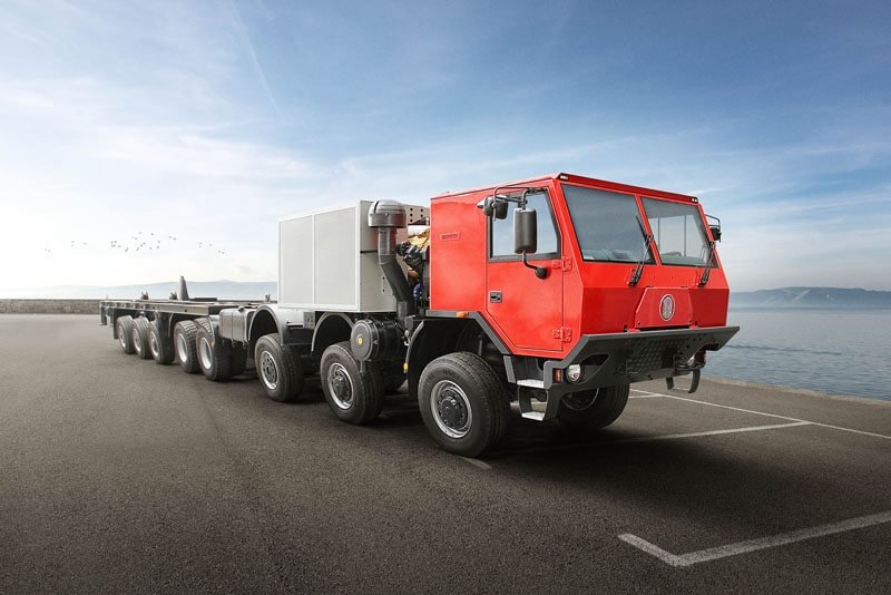 Příklad produkce kopřivnické Tatra Trucks