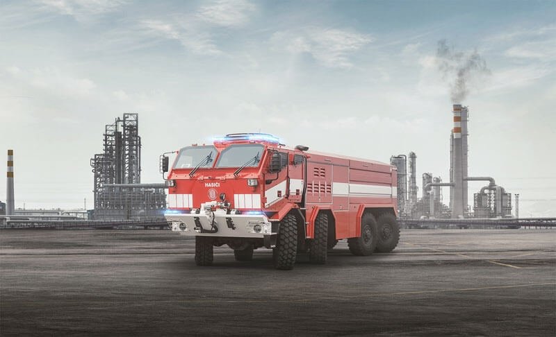 Příklad produkce kopřivnické Tatra Trucks