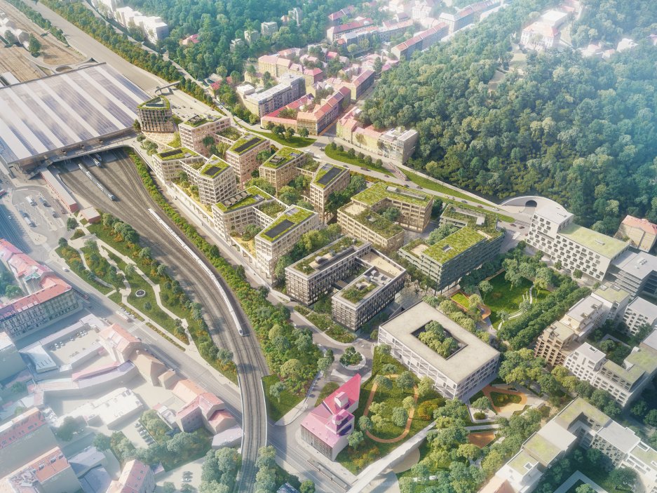 Smíchov City Jih: Druhá etapa obřího projektu se rozjíždí