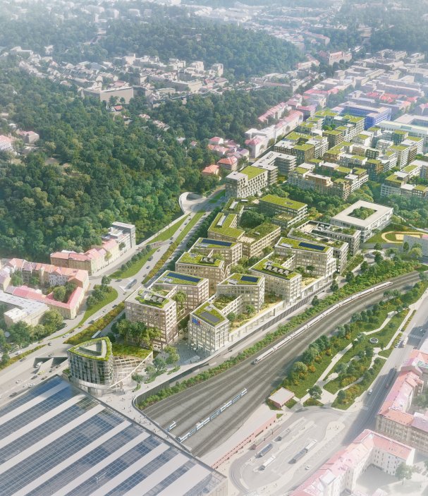 Smíchov City Jih: Druhá etapa obřího projektu se rozjíždí