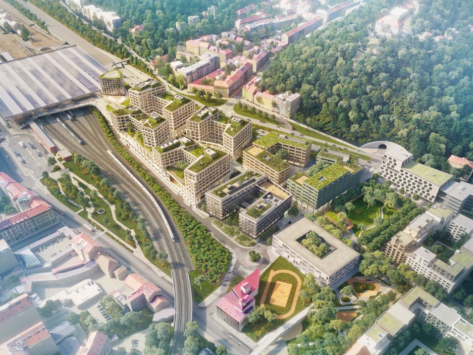 Smíchov City Jih: Nový kampus České spořitelny