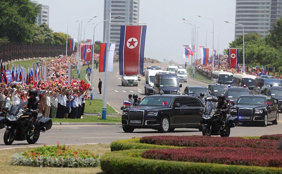 Ruský prezident Vladimir Putin dorazil do KLDR po 24 letech