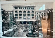 Historická fotografie hotelu z dob Jugoslávie