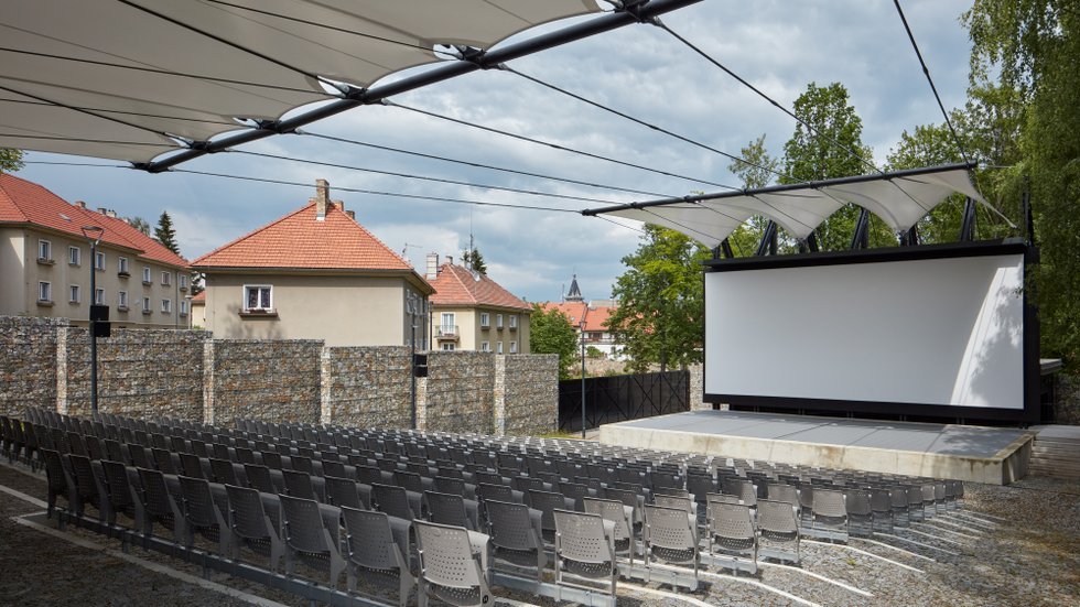 Letní kino Prachatice (Mimosa architekti)