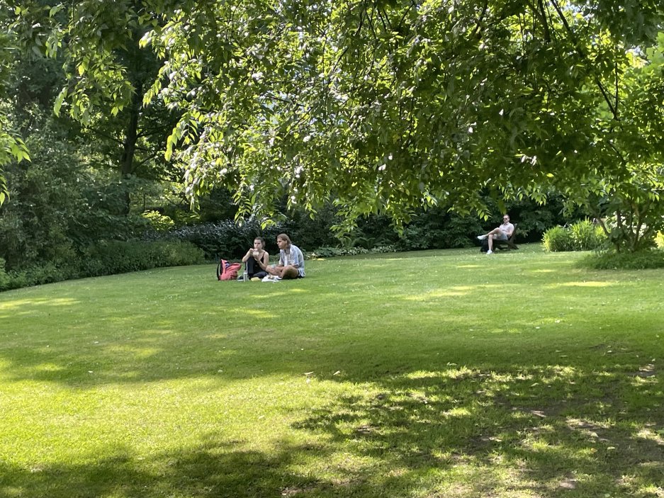 Planten un Blomen je zelená oáza v centru města. Park se rozkládá na ploše asi 47 hektarů od Dammtor po Reeperbahn. V létě jsou zde také možnosti trávení volného času a spousta hudby