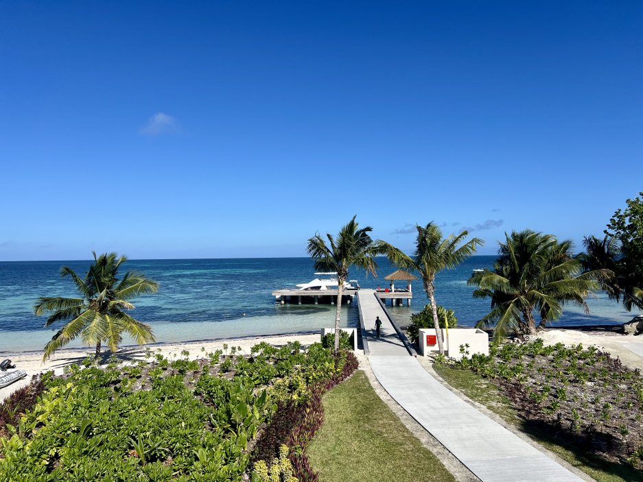 Molo hotelu Waldorf Astoria Platte Island