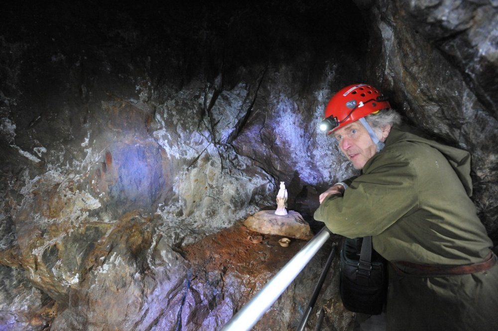 Historický důl Kovárna v Obřím dole v Krkonoších