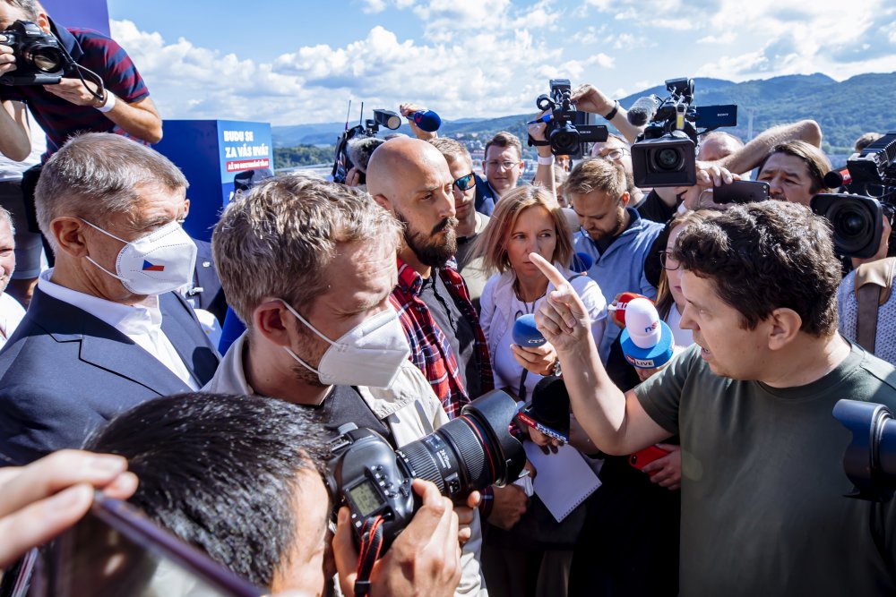 Petr Topič (Mafra) získal nominaci v kategorii Lidé, o kterých se mluví s cyklem Volební kampaň Andreje Babiše.