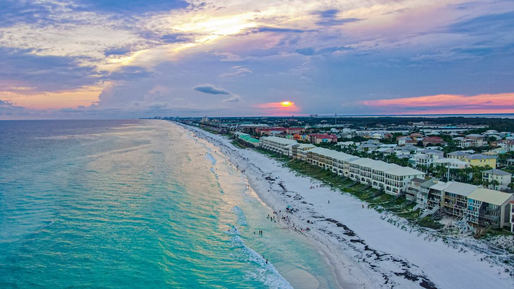 Pláže u města Destin na Floridě