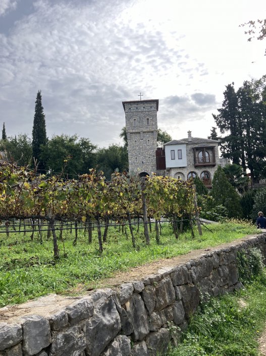 Starobylý klášter Tvrdoš se nachází kousek od Trebinje. Zdejší atmosféra připomíná, že Jadran je na dohled. Řady vinné révy lákají k ochutnávce zdejšího vína, které po staletí vyrábí mniši. Třeba vyhlášenou Blatinu.