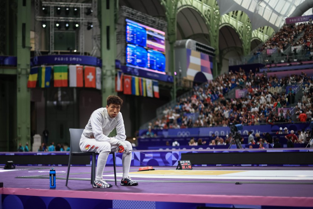 nominace v kategorii Sport - Martin Divíšek, EPA Images / Šerm na Olympijských hrách v Paříži