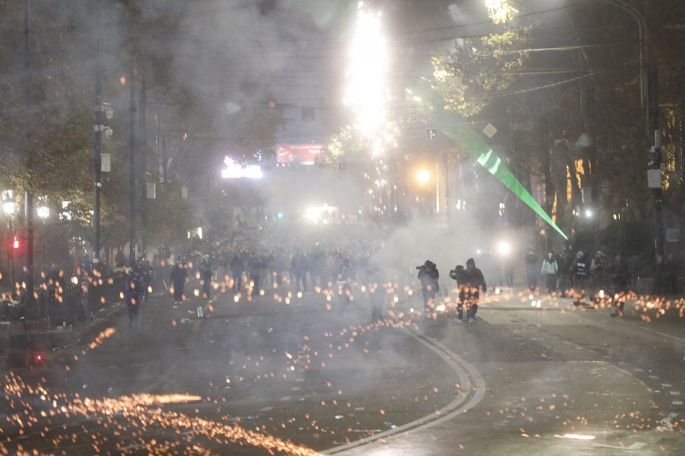 V Gruzii pokračují protesty proti pozastavení přístupových jednání s EU