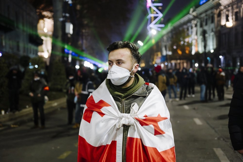 V Gruzii pokračují protesty proti pozastavení přístupových jednání s EU