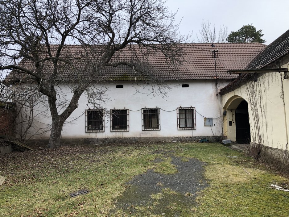 A takto si architekti zaznamenali původní stav.